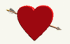 GIF animado (3201) Corazon con flechas