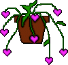 GIF animado (3235) Corazon con flores