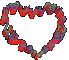 GIF animado (3239) Corazon con flores