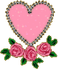 GIF animado (3246) Corazon de flores