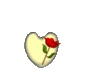 GIF animado (3252) Corazon de flores