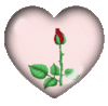 GIF animado (3261) Corazon de flores