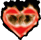 GIF animado (3292) Corazon de fuego