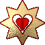 GIF animado (3475) Corazon de oro