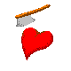 GIF animado (3167) Corazon divertido