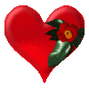 GIF animado (3265) Corazon flores