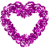 GIF animado (1868) Corazon glitter