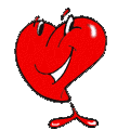 Imagen GIF de Corazon humanizado animado