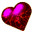 GIF animado (3500) Corazon morado