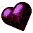 GIF animado (3501) Corazon morado