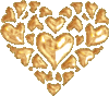 GIF animado (3481) Corazon oro