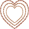 GIF animado (3482) Corazon oro