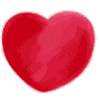 GIF animado (3564) Corazon rojo
