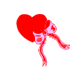GIF animado (3624) Corazon rojo