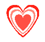 GIF animado (3632) Corazon rojo