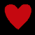 GIF animado (3639) Corazon rojo