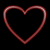 GIF animado (3524) Corazon rojo amor