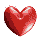 GIF animado (3527) Corazon rojo amor