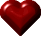 GIF animado (3544) Corazon rojo animado