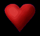 GIF animado (3547) Corazon rojo animado