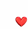 GIF animado (3554) Corazon rojo romantico