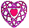 GIF animado (3655) Corazon rosa