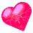 GIF animado (3682) Corazon rosa