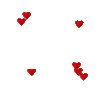 GIF animado (3844) Corazones animados