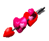 GIF animado (3223) Corazones flechas