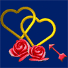 GIF animado (3278) Corazones flores