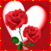 GIF animado (3283) Corazones flores