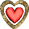 GIF animado (3493) Corazones oro