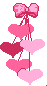 GIF animado (3702) Corazones rosas