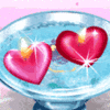 GIF animado (3727) Corazones velas
