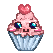 GIF animado (947) Cupcake kawaii