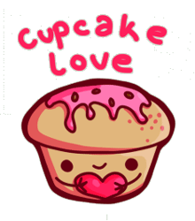 GIF animado (948) Cupcake love