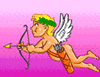GIF animado (4157) Cupido disparando flechas