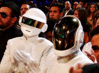 GIF animado (12193) Daft punk aplaudiendo