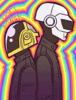 GIF animado (12197) Daft punk colores