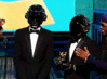 GIF animado (12204) Daft punk ganan grammy