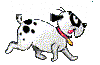 GIF animado (10740) Dalmata gordo
