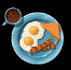 GIF animado (1320) Desayuno