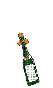 GIF animado (404) Descorche de botella de champan