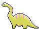 GIF animado (7554) Diplodocus