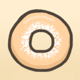 GIF animado (772) Donut azucar glass