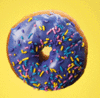 GIF animado (773) Donut azul