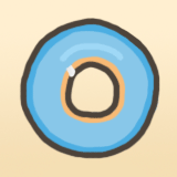 GIF animado (774) Donut azul