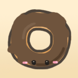 GIF animado (777) Donut chocolate