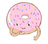 GIF animado (783) Donut comiendo