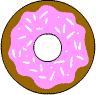 GIF animado (790) Donut rosa